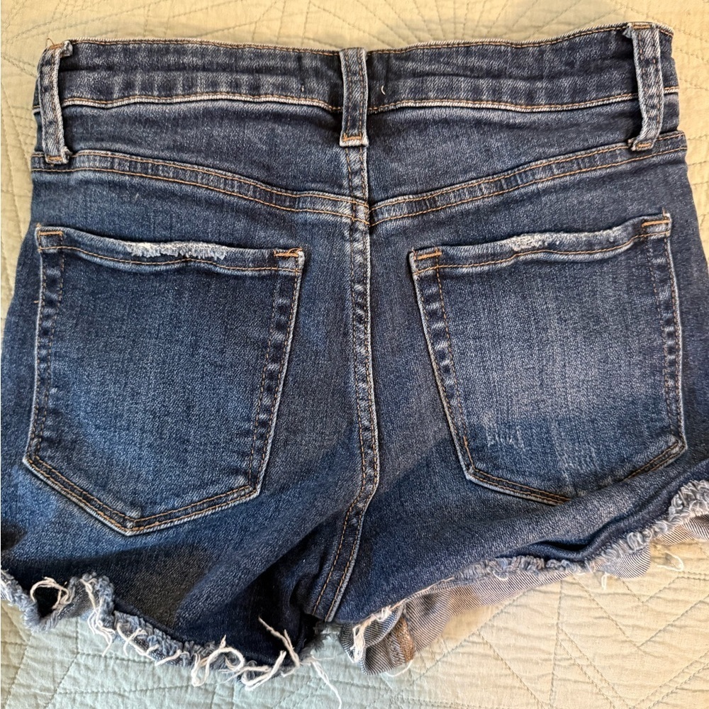 Windsor Dark Blue Denim Shorts - Picture 3 of 3